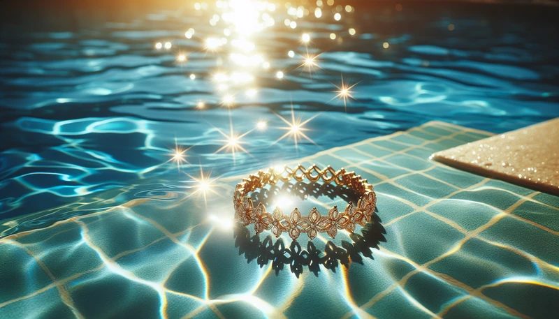 האם ניתן ללבוש תכשיטי זהב בבריכה? – המדריך המלא