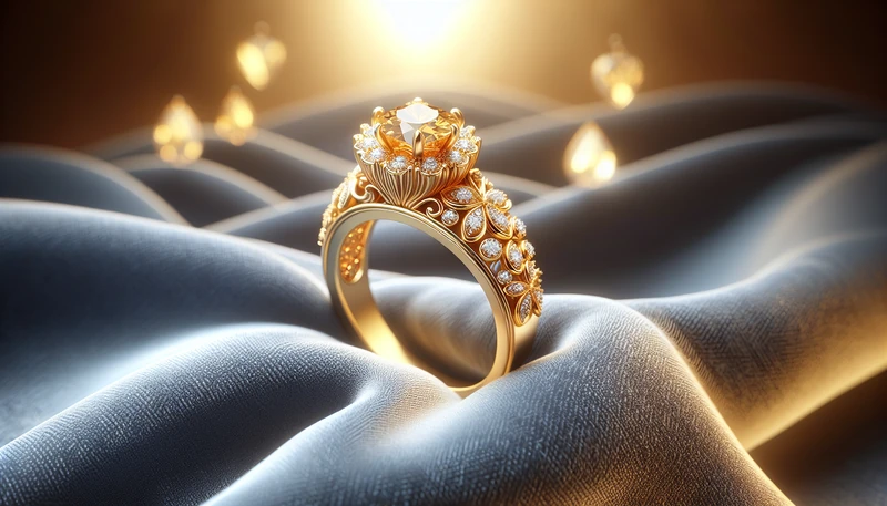 תכשיטי זהב 14 קראט וכימיקלים