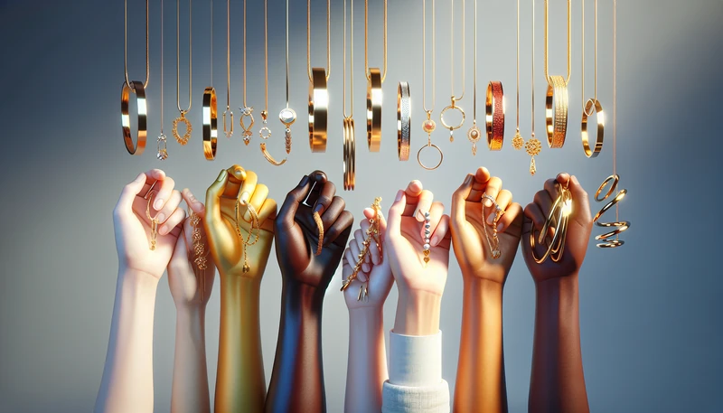 איך לבחור את צבע הזהב המתאים לגוון העור שלי?