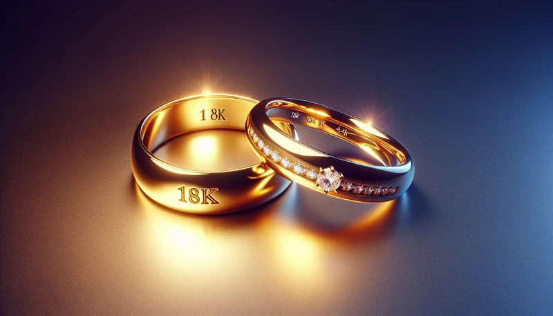 מה ההבדל בין זהב 18 קראט ל-14 קראט?