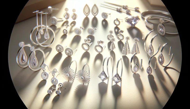 הסוגים השונים של עגילי כסף סטרלינג 925