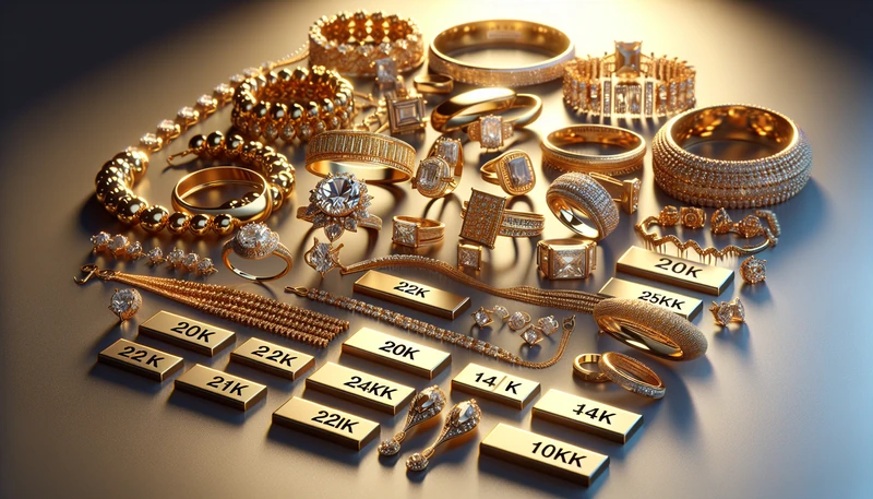 סוגי קראט זהב