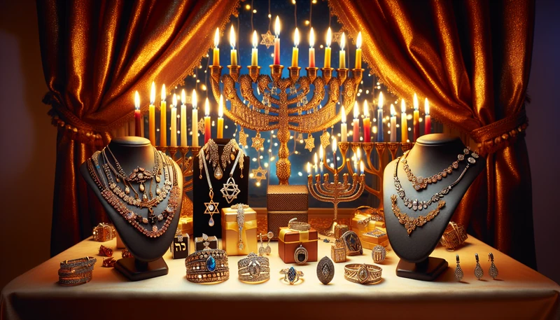 תכשיטים במתנה לחנוכה
