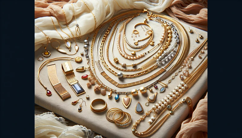 שילוב סטים של תכשיטים