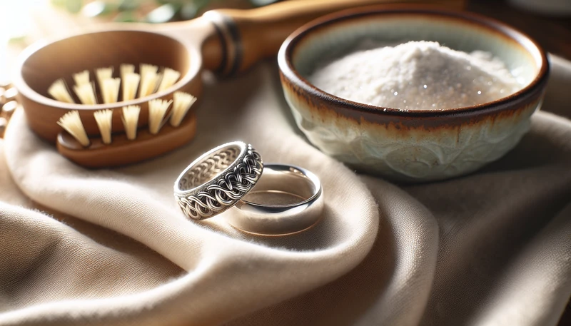 איך מנקים תכשיטי כסף שהשחירו