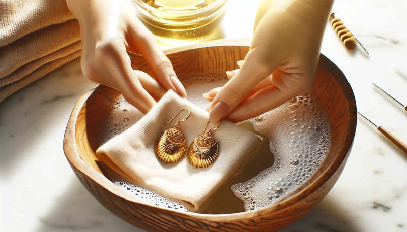 איך לנקות תכשיט מצופה זהב